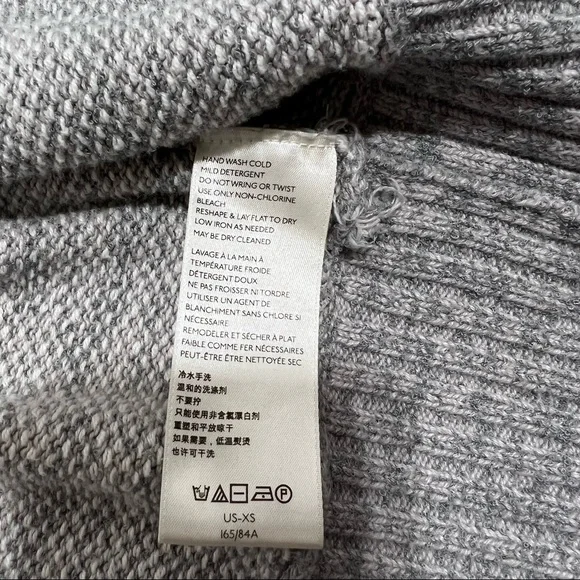 Free People In Bloom Oversized Slouchy Hoodie Sweater In Gray. Size XS - Picture 15 of 16